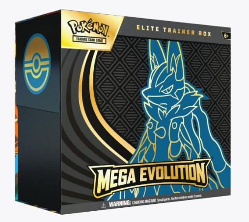 Pokemon: Mega Evolution - Elite Trainer Box (Styles Vary)